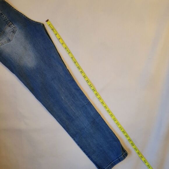 Palm Tree Originals Nineteen 95 Sz 28/29 waist x 29.5 in long straight leg jeans - Picture 5 of 7